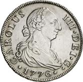 Obverse 8 Reales 1776 S CF