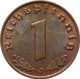 Obverse 1 Reichspfennig 1937 J