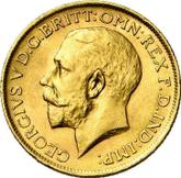 Obverse Sovereign 1917 S