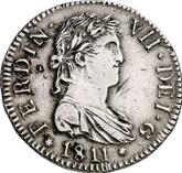 Obverse 1 Real 1811 C SF