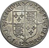 Reverse Shilling no date (1561-1571) Milled coinage