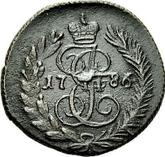 Reverse Polushka (1/4 Kopek) 1786 КМ