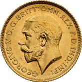 Obverse Half Sovereign 1914 S