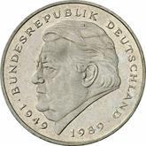 Obverse 2 Mark 1994 G Franz Josef Strauss