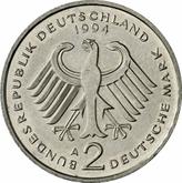 Reverse 2 Mark 1994 A Franz Josef Strauss