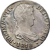 Obverse 4 Reales 1818 S CJ