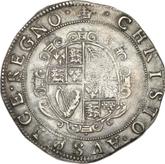 Reverse Halfcrown no date (1625-1642) Third type of horseman