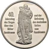 Obverse 10 Mark 1985 A Liberation from fascism