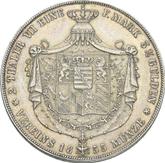 Reverse 2 Thaler 1855 A