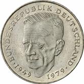 Obverse 2 Mark 1989 J Kurt Schumacher
