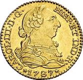 Obverse 1 Escudo 1787 M DV