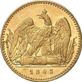 Reverse Frederick D'or 1843 A