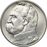 Reverse 10 Zlotych 1934 Jozef Pilsudski