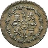 Reverse 1 Maravedí 1790