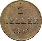 Reverse 1 Heller 1856