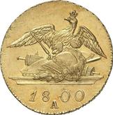 Reverse 2 Frederick D'or 1800 A