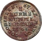 Reverse Weight of Ducat 1768