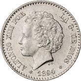 Obverse 50 Céntimos 1894 PGV