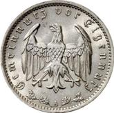 Reverse 1 Reichsmark 1938 A