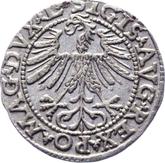 Obverse 1/2 Grosz 1563 Lithuania