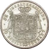 Reverse 10 Schilling 1842 FF