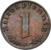 Obverse 1 Reichspfennig 1937 E