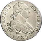 Obverse 4 Reales 1789 M MF