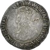 Obverse Sixpence no date (1625-1642) Fourth draped bust