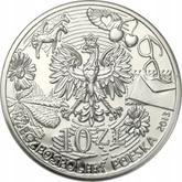 Obverse 10 Zlotych 2013 MW Agnieszka Osiecka