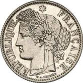 Obverse 2 Francs 1889 A With Motto
