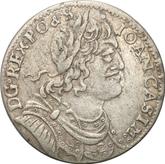 Obverse Ort (18 Groszy) 1652 MW