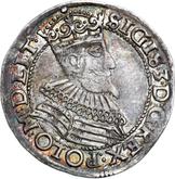 Obverse 6 Groszy (Szostak) 1595 IF