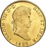 Obverse 8 Escudos 1820 Mo JJ
