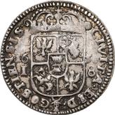 Reverse Ort (18 Groszy) 1650