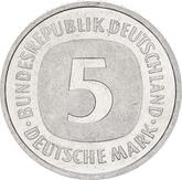 Obverse 5 Mark 1985 F