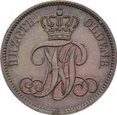 Obverse 3 Schwaren 1864 B