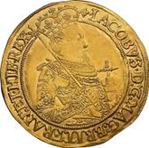 Obverse Unite no date (1604-1619) Second bust