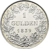 Reverse Gulden 1839
