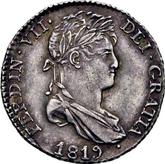 Obverse 1 Real 1819 M GJ