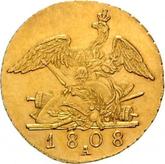 Reverse Frederick D'or 1808 A