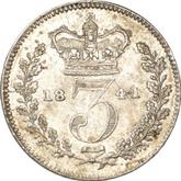 Reverse Threepence 1841