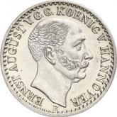 Obverse 1/6 Thaler 1844 B