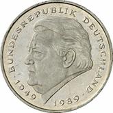 Obverse 2 Mark 1992 J Franz Josef Strauss