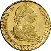 Obverse 2 Escudos 1776 M PJ