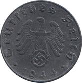 Reverse 5 Reichspfennig 1944 E