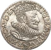 Obverse 3 Groszy (Trojak) 1592 Malbork Mint