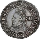 Obverse Shilling no date (1625-1642) First draped bust