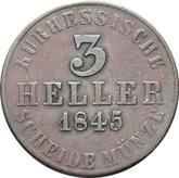 Reverse 3 Heller 1845