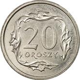 Reverse 20 Groszy 2004 MW