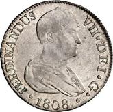 Obverse 8 Reales 1808 S CN